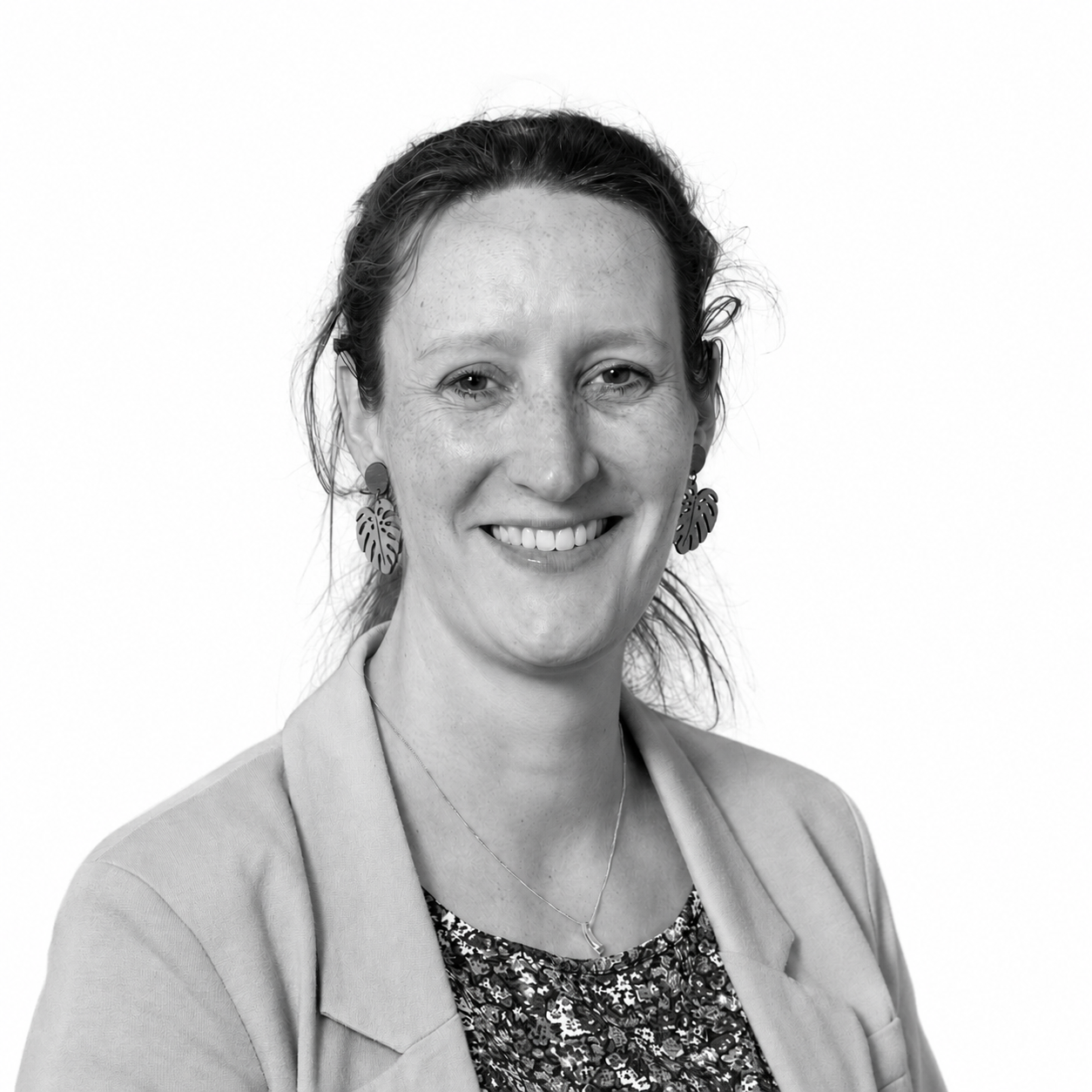 Wilma van Kooij zwart wit